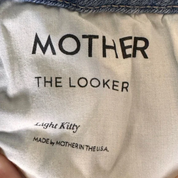 MOTHER The Looker Skinny in Light Kitty. Size 28 - Picture 10 of 13